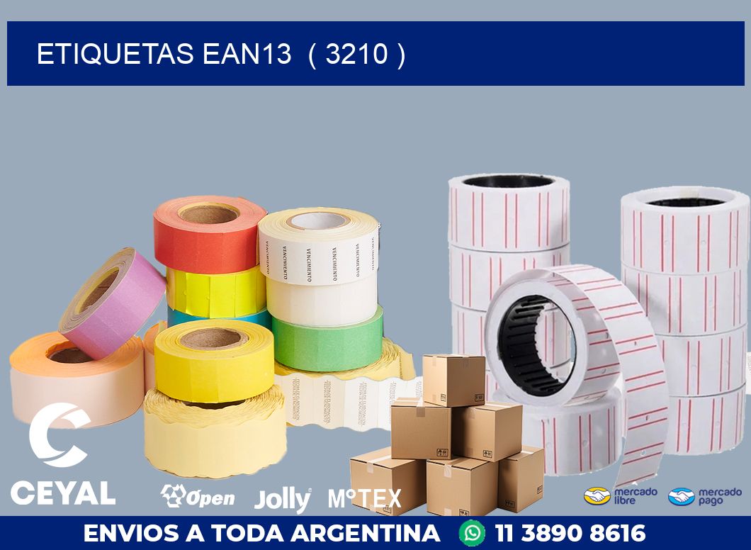 ETIQUETAS EAN13  ( 3210 )