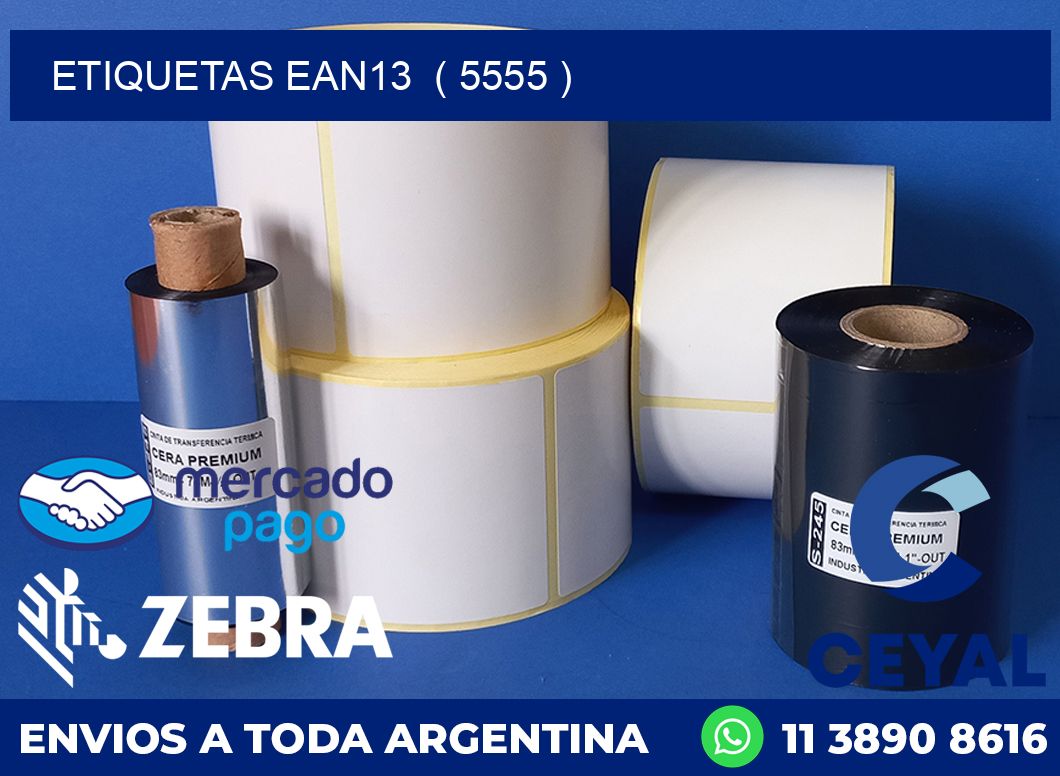 ETIQUETAS EAN13  ( 5555 )