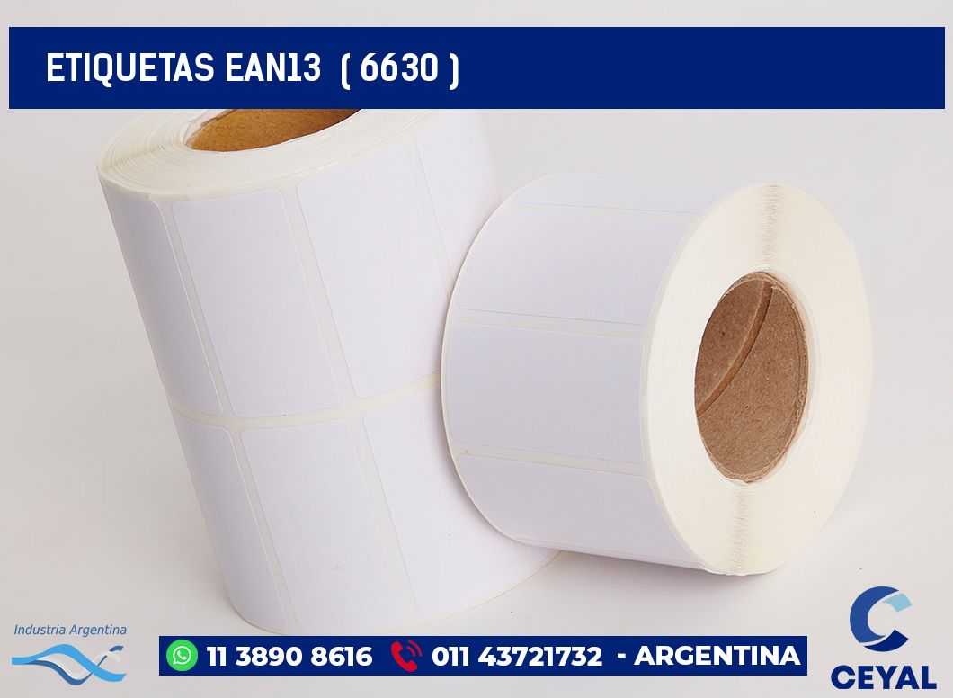 ETIQUETAS EAN13  ( 6630 )