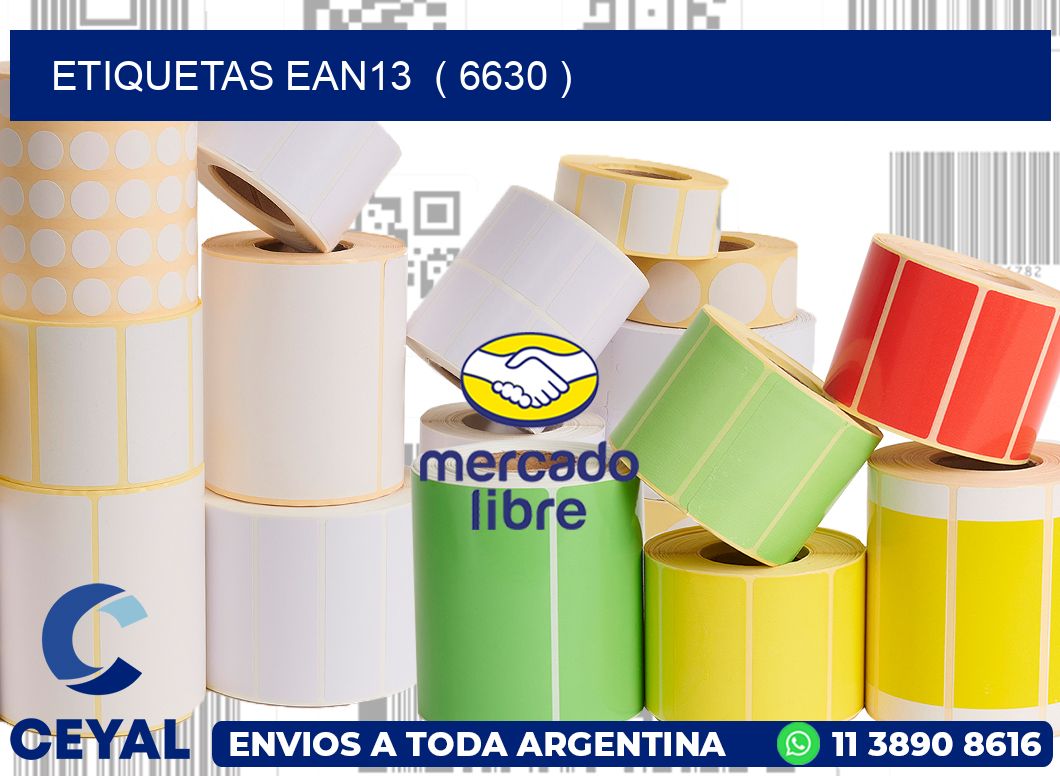 ETIQUETAS EAN13  ( 6630 )