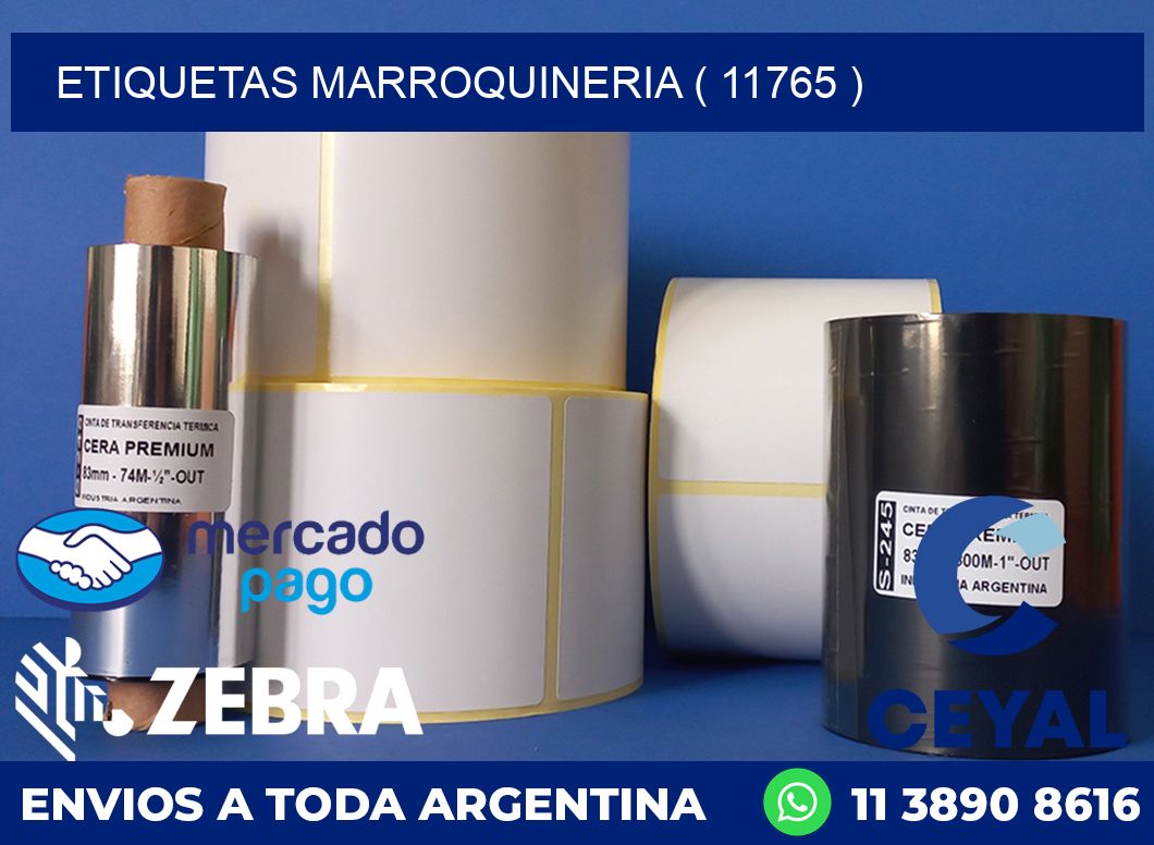 ETIQUETAS MARROQUINERIA ( 11765 )