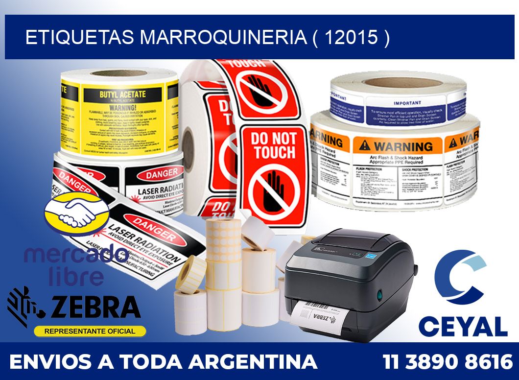 ETIQUETAS MARROQUINERIA ( 12015 )