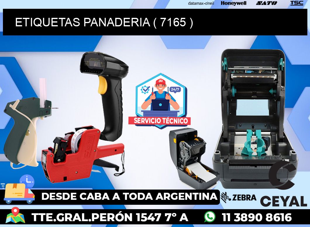 ETIQUETAS PANADERIA ( 7165 )