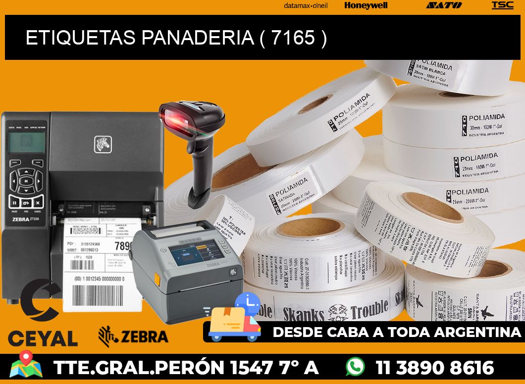 ETIQUETAS PANADERIA ( 7165 )