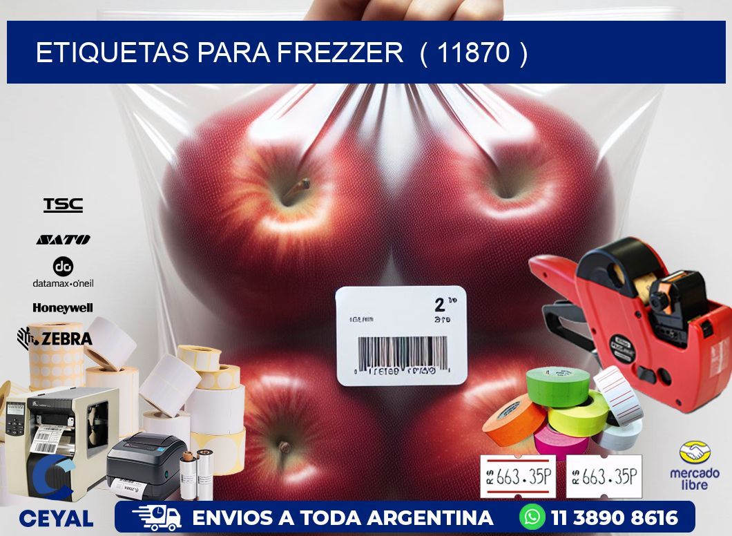 ETIQUETAS PARA FREZZER  ( 11870 )