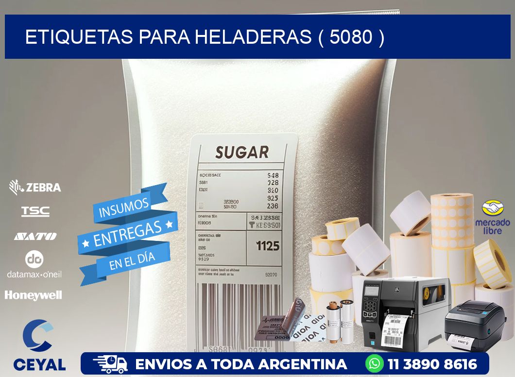 ETIQUETAS PARA HELADERAS ( 5080 )