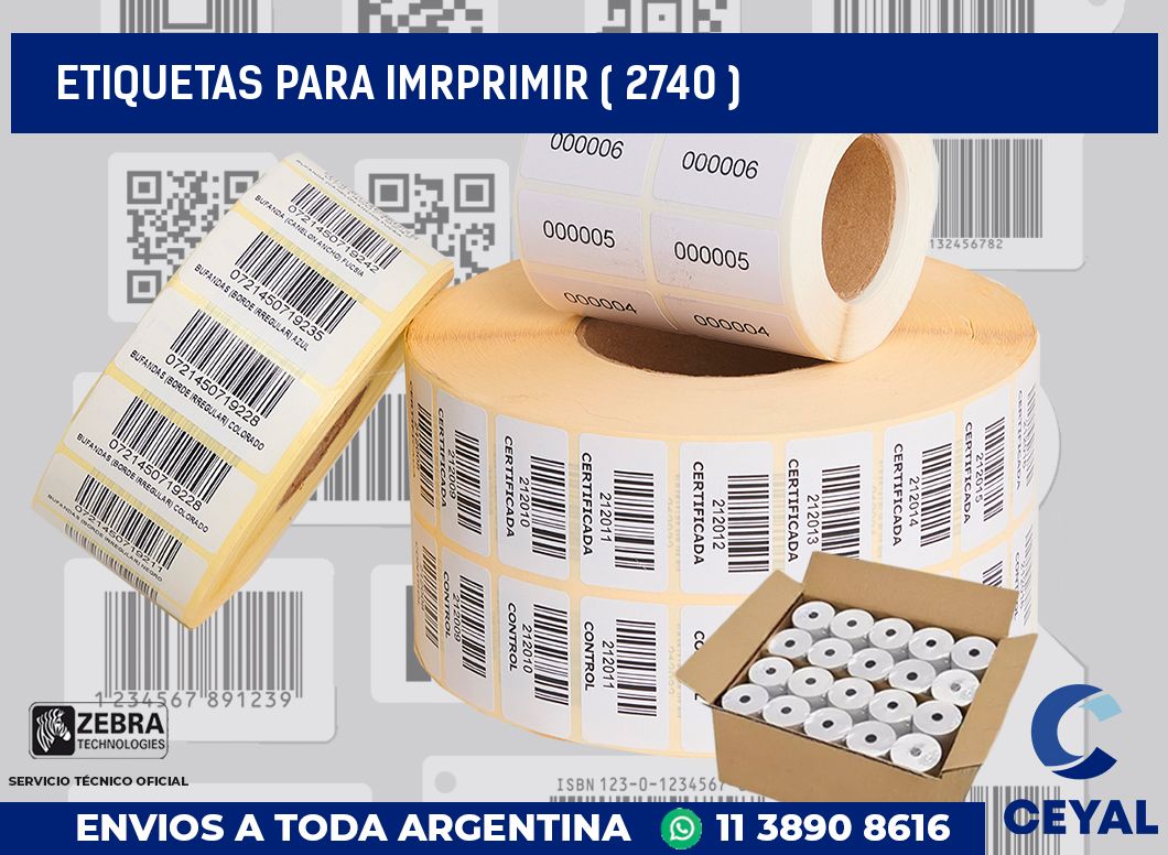 ETIQUETAS PARA IMRPRIMIR ( 2740 )