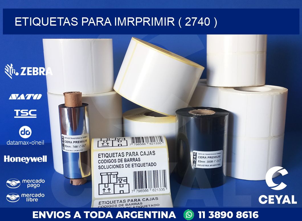 ETIQUETAS PARA IMRPRIMIR ( 2740 )