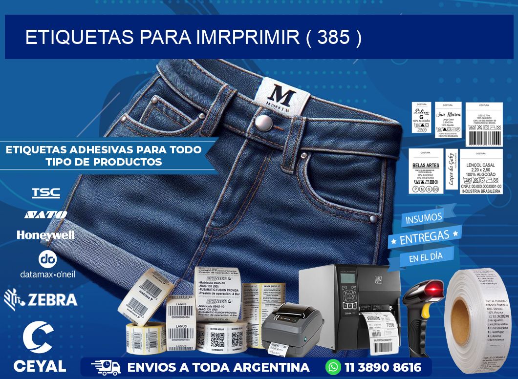 ETIQUETAS PARA IMRPRIMIR ( 385 )