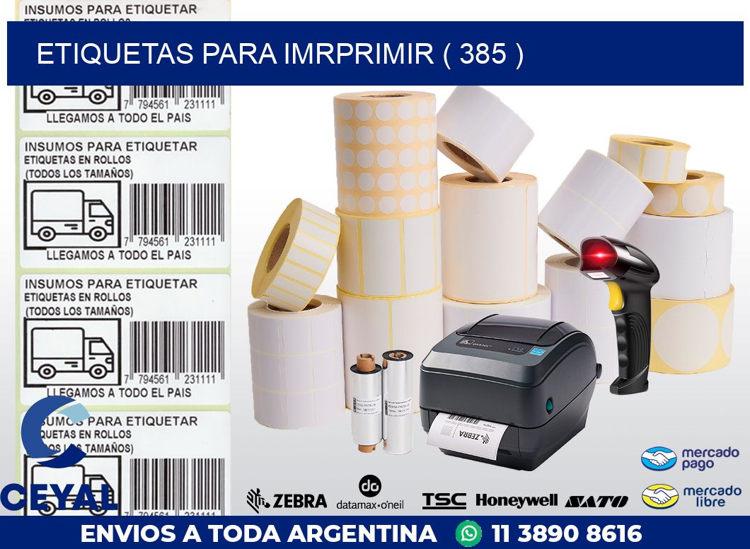 ETIQUETAS PARA IMRPRIMIR ( 385 )