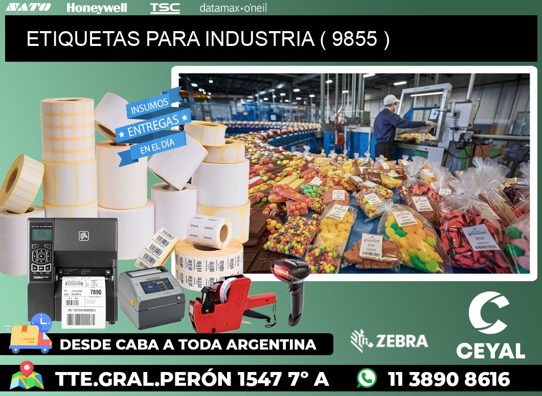 ETIQUETAS PARA INDUSTRIA ( 9855 )