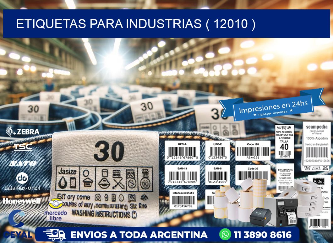 ETIQUETAS PARA INDUSTRIAS ( 12010 )
