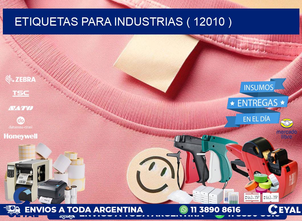 ETIQUETAS PARA INDUSTRIAS ( 12010 )