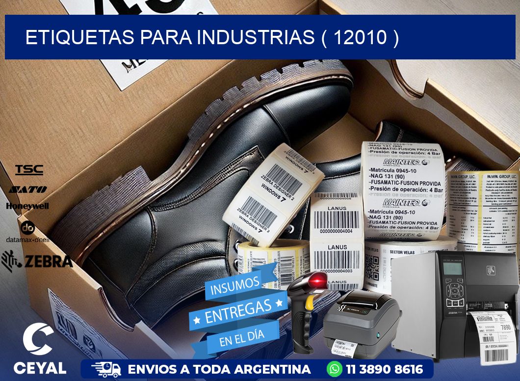 ETIQUETAS PARA INDUSTRIAS ( 12010 )