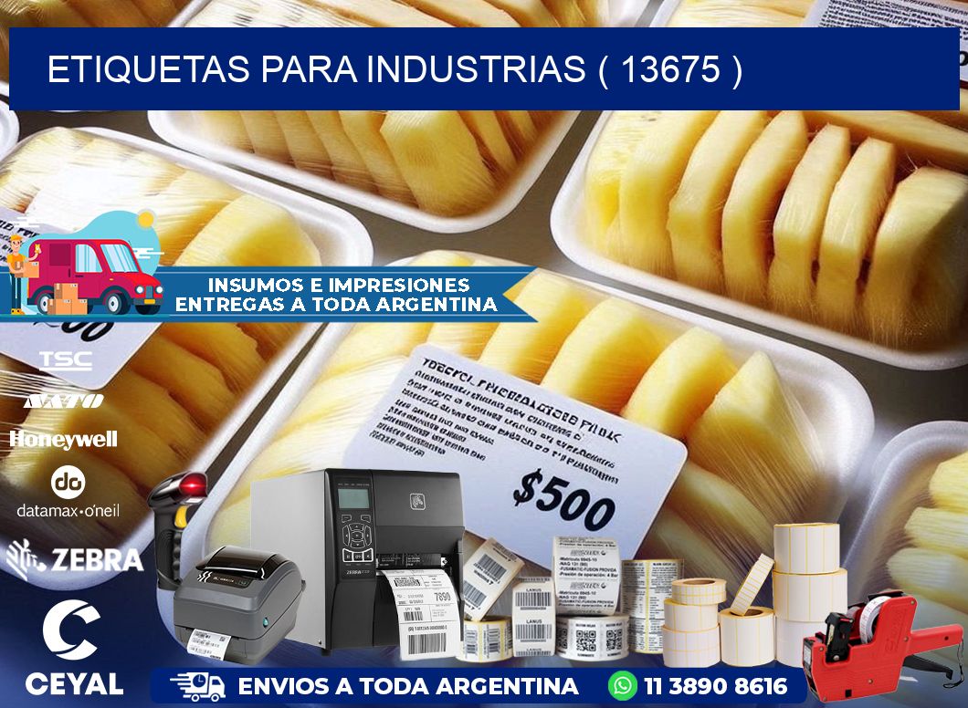 ETIQUETAS PARA INDUSTRIAS ( 13675 )