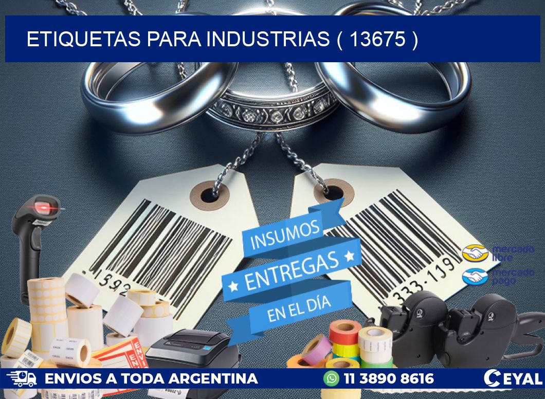 ETIQUETAS PARA INDUSTRIAS ( 13675 )