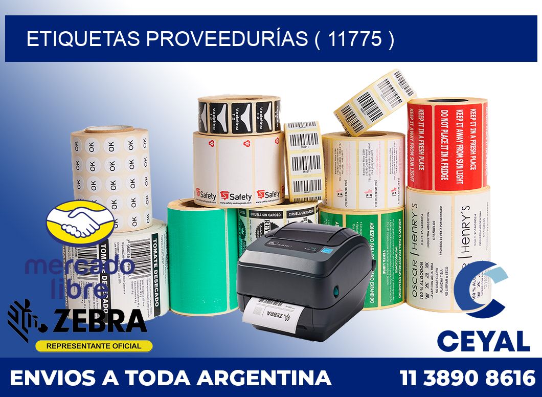 ETIQUETAS PROVEEDURÍAS ( 11775 )
