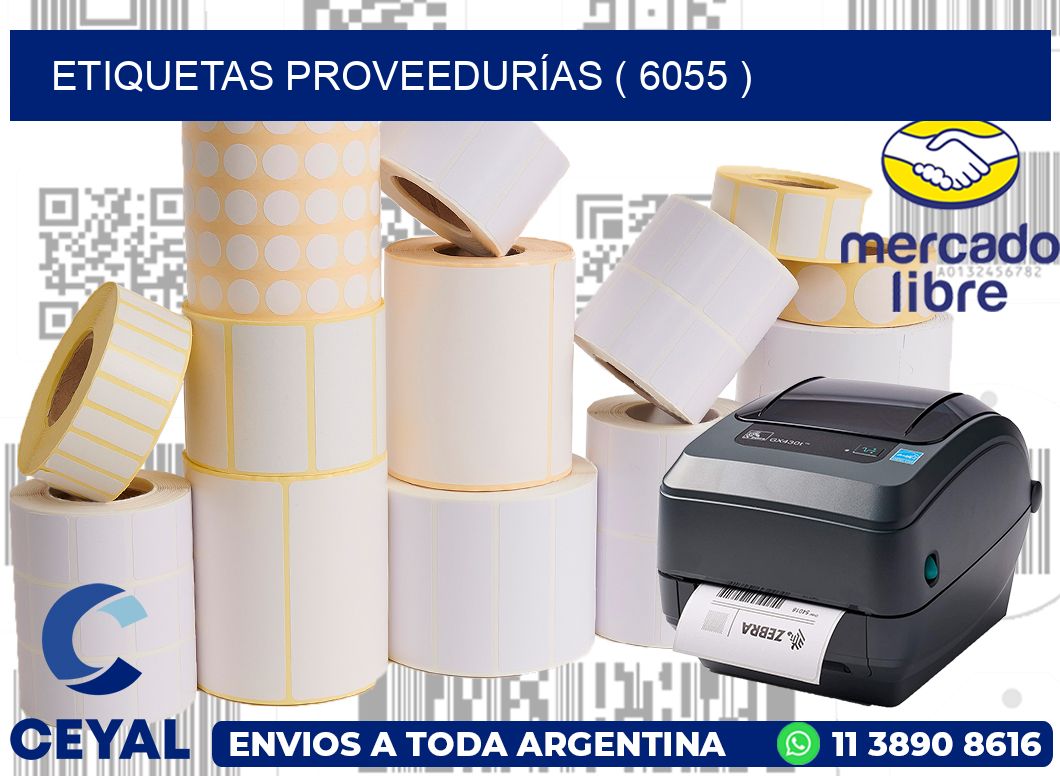 ETIQUETAS PROVEEDURÍAS ( 6055 )