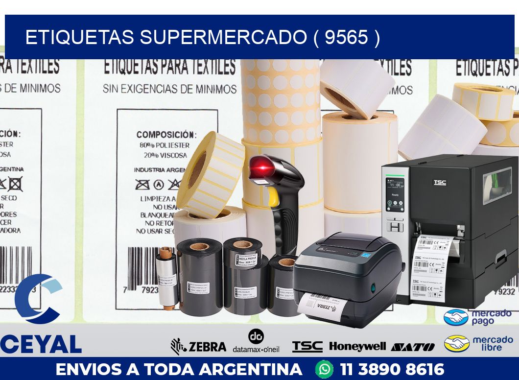 ETIQUETAS SUPERMERCADO ( 9565 )