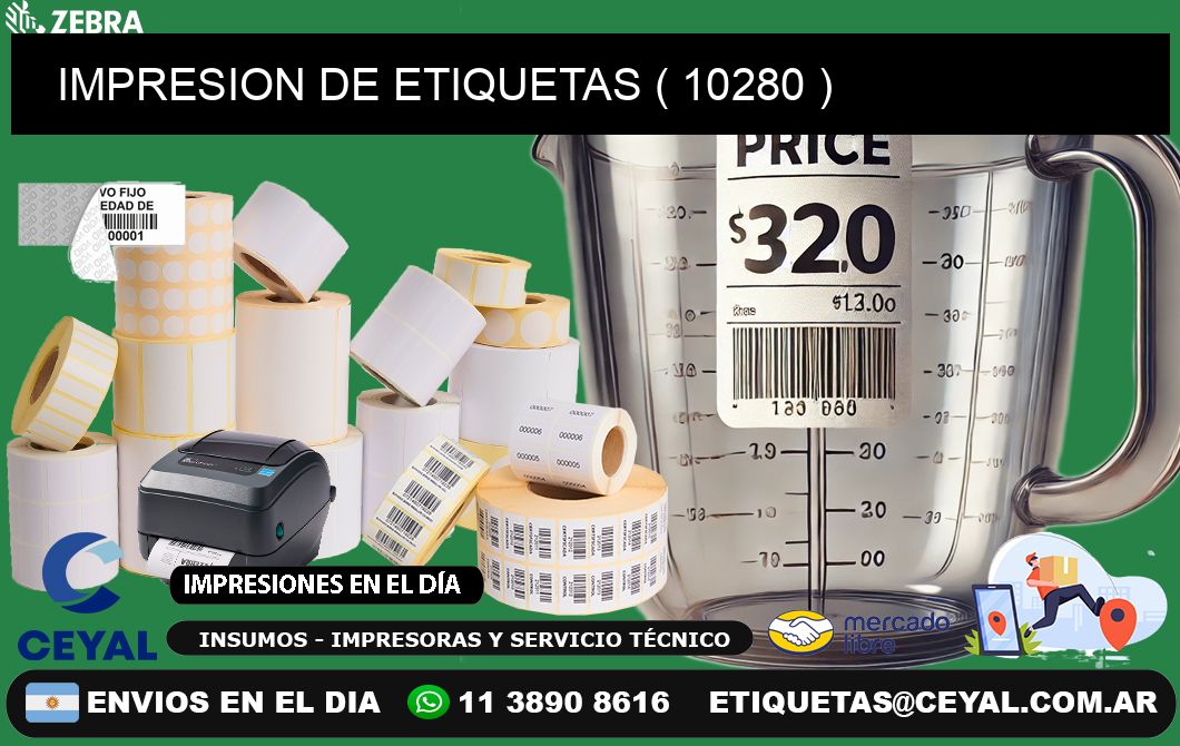 IMPRESION DE ETIQUETAS ( 10280 )