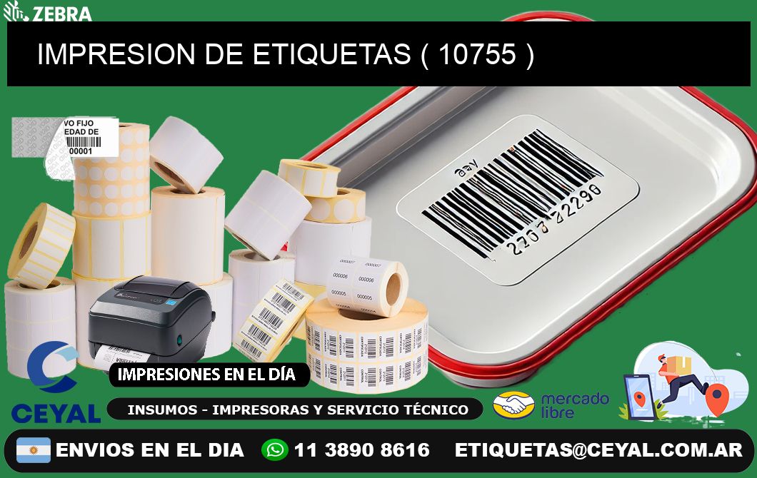 IMPRESION DE ETIQUETAS ( 10755 )