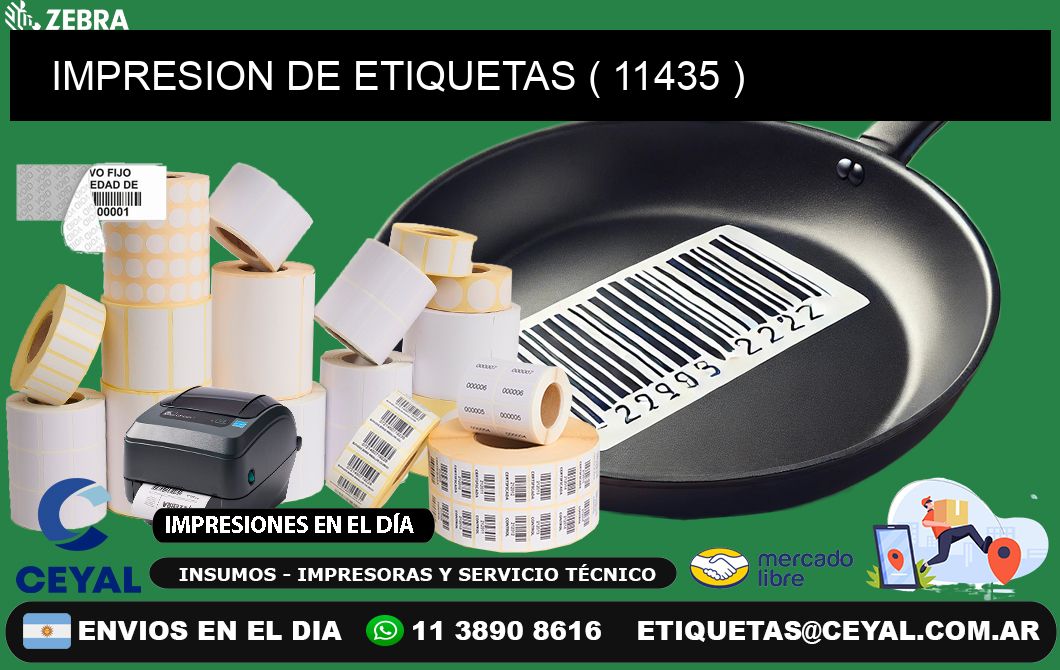 IMPRESION DE ETIQUETAS ( 11435 )