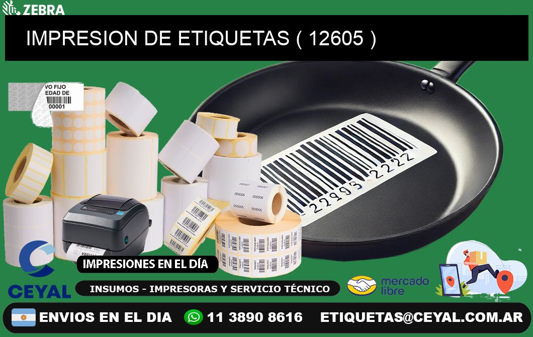 IMPRESION DE ETIQUETAS ( 12605 )