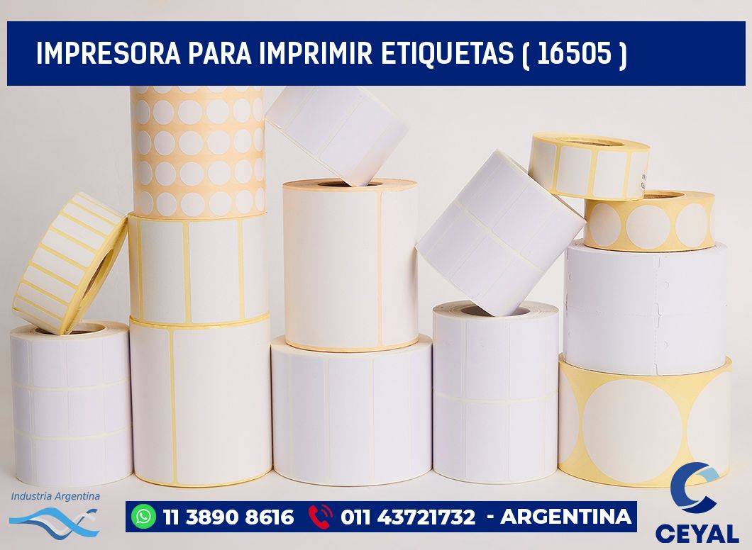IMPRESORA PARA IMPRIMIR ETIQUETAS ( 16505 )