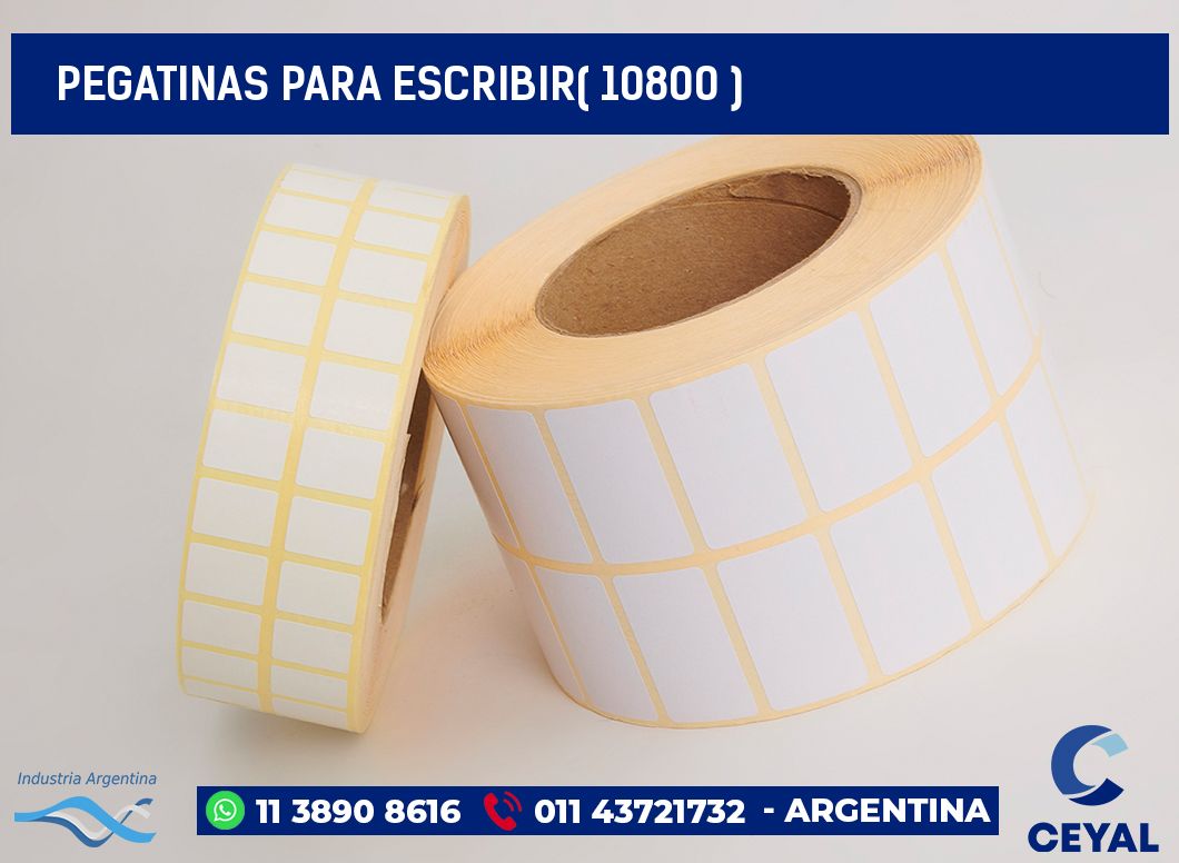 PEGATINAS PARA ESCRIBIR( 10800 )