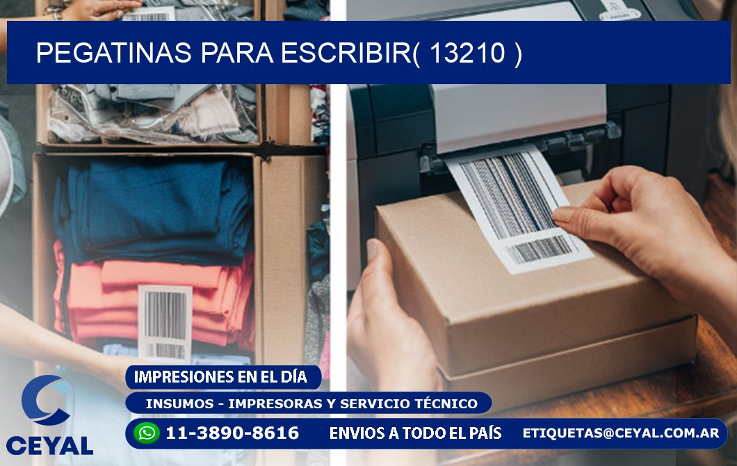 PEGATINAS PARA ESCRIBIR( 13210 )