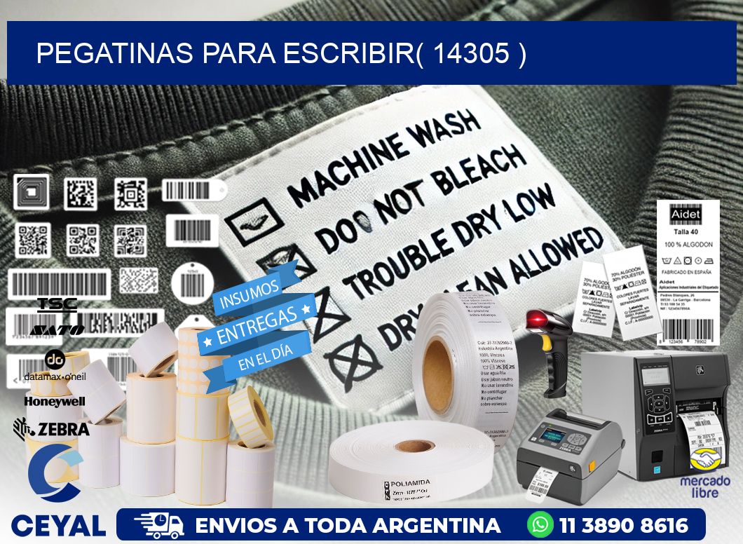 PEGATINAS PARA ESCRIBIR( 14305 )