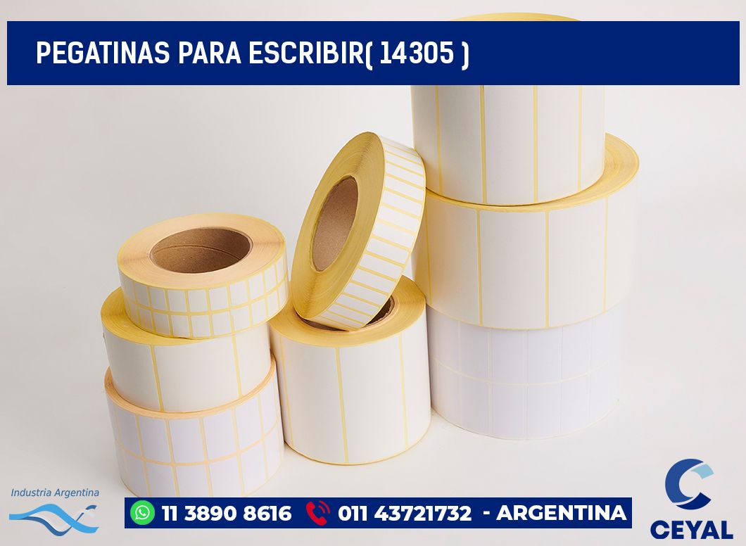 PEGATINAS PARA ESCRIBIR( 14305 )