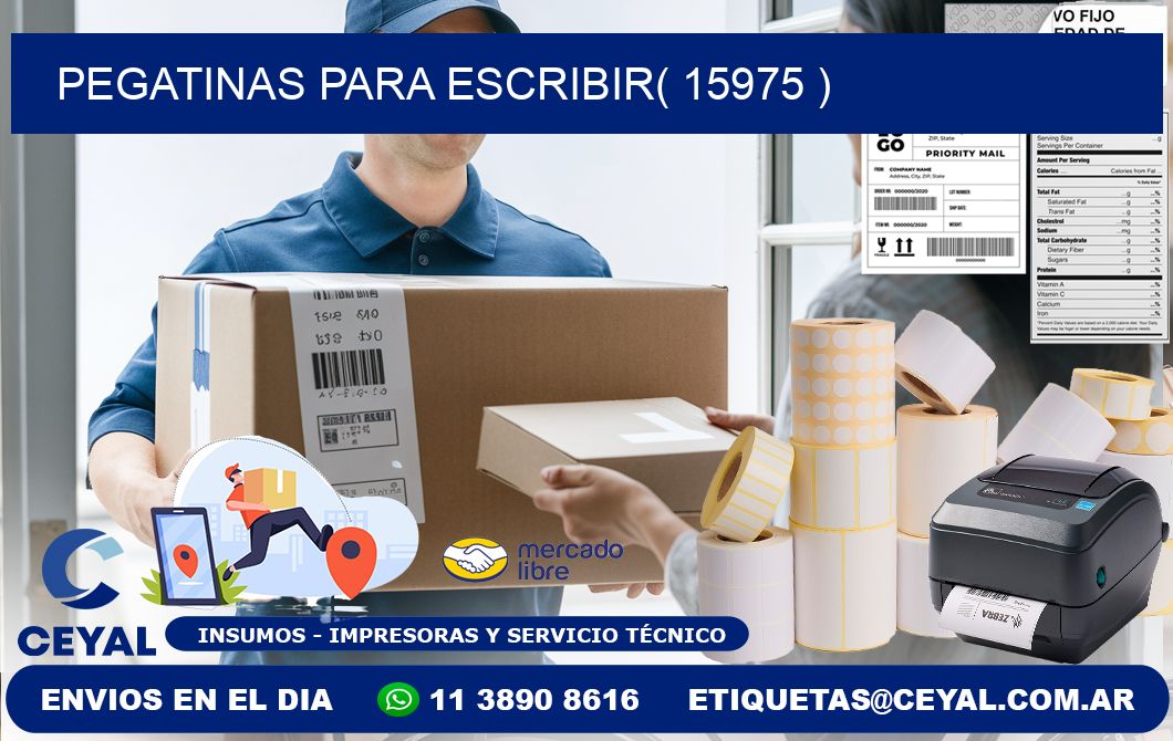 PEGATINAS PARA ESCRIBIR( 15975 )