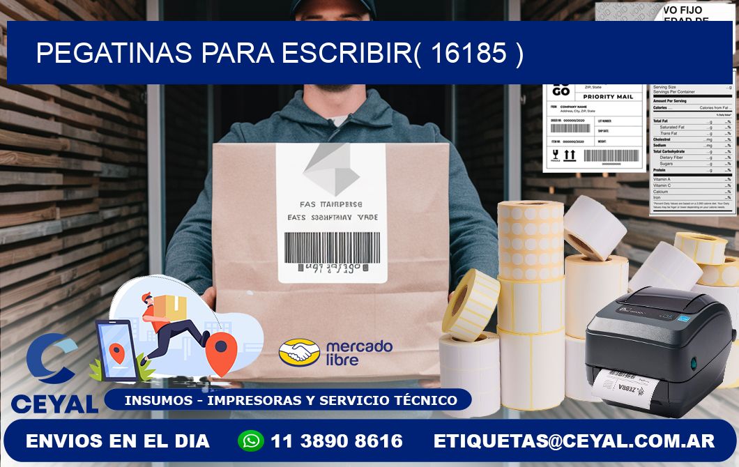 PEGATINAS PARA ESCRIBIR( 16185 )