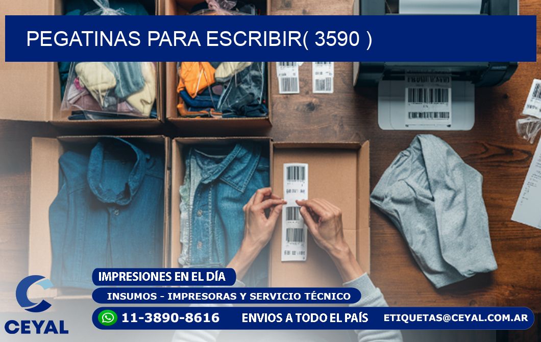 PEGATINAS PARA ESCRIBIR( 3590 )