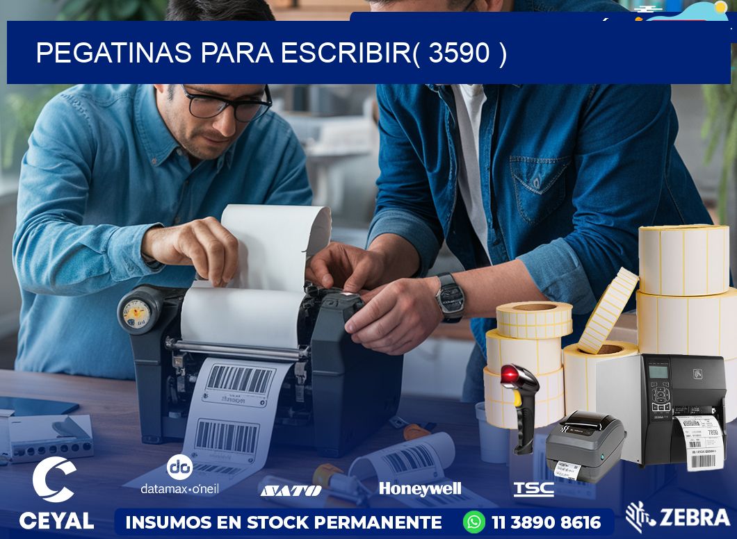 PEGATINAS PARA ESCRIBIR( 3590 )