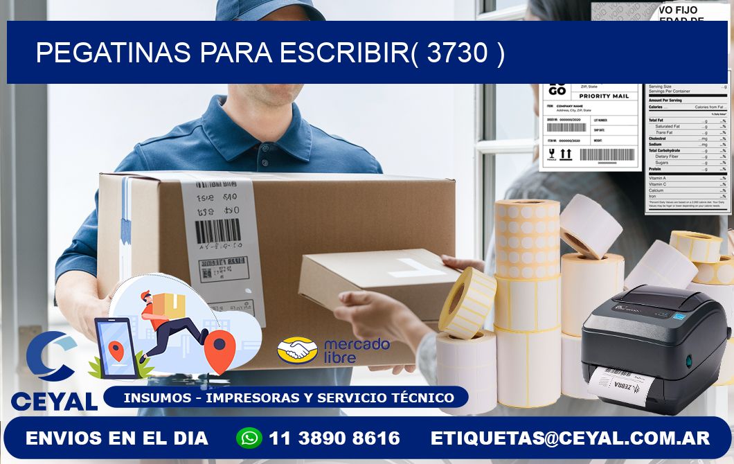 PEGATINAS PARA ESCRIBIR( 3730 )