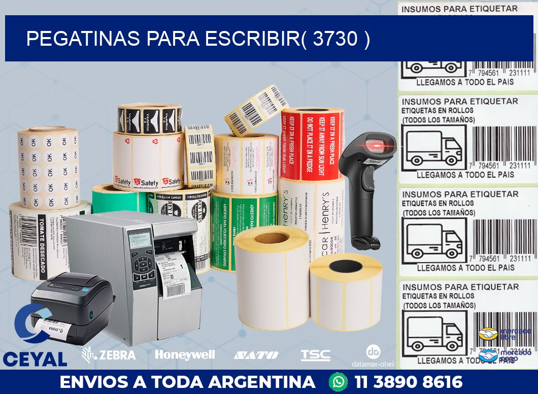 PEGATINAS PARA ESCRIBIR( 3730 )