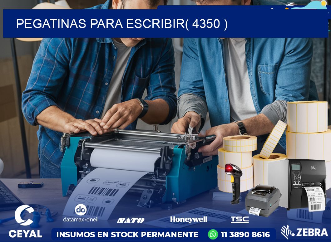 PEGATINAS PARA ESCRIBIR( 4350 )
