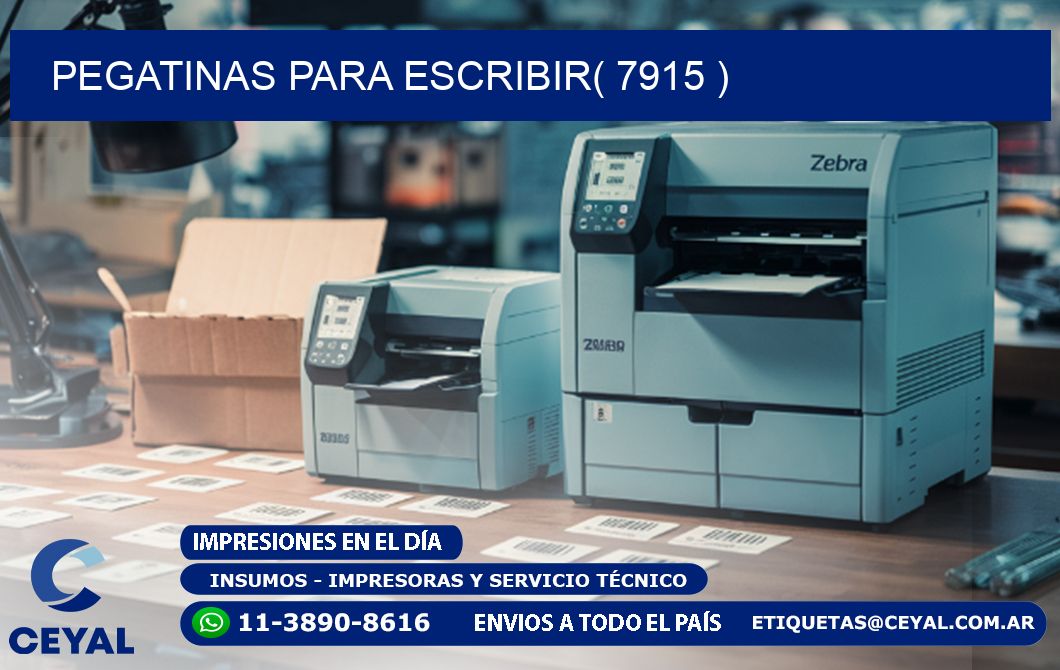 PEGATINAS PARA ESCRIBIR( 7915 )