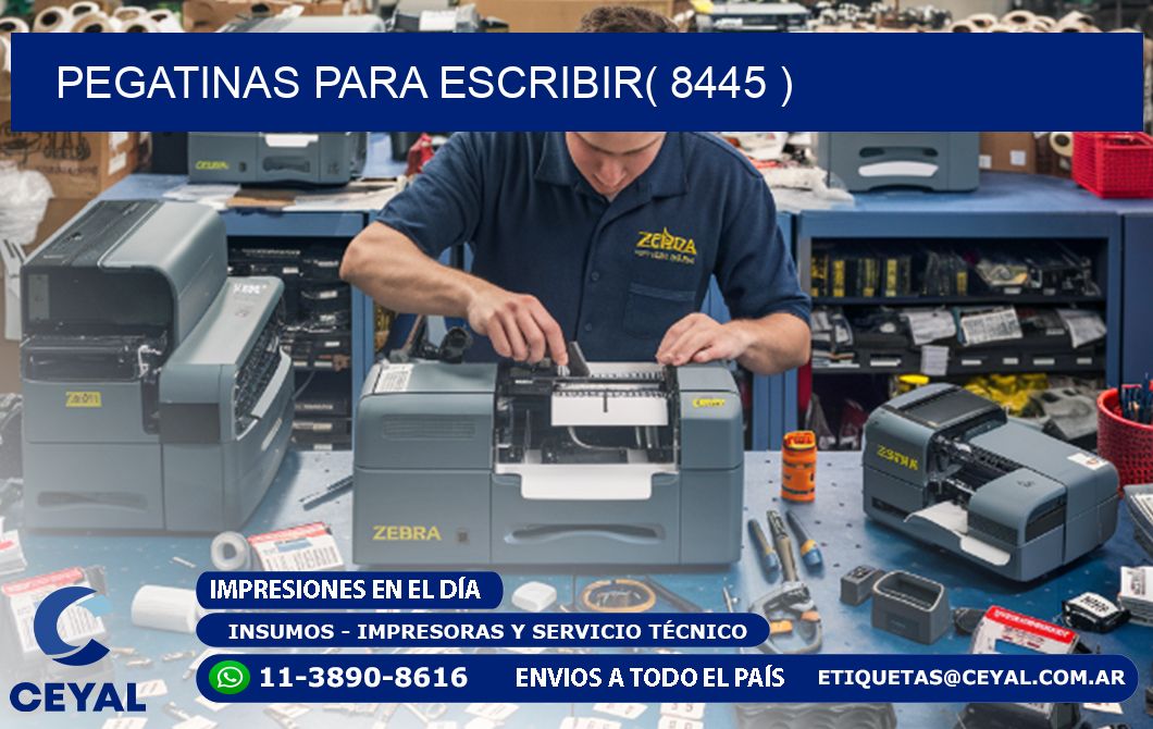 PEGATINAS PARA ESCRIBIR( 8445 )