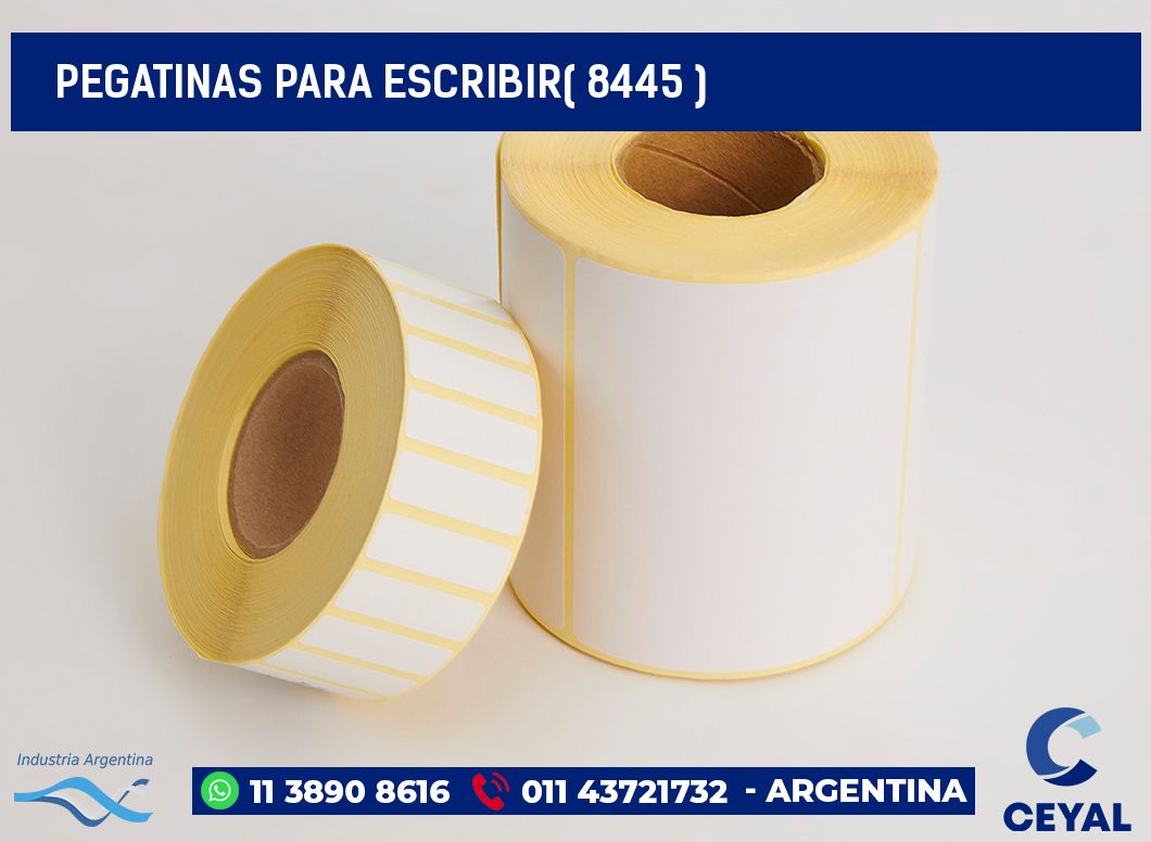 PEGATINAS PARA ESCRIBIR( 8445 )