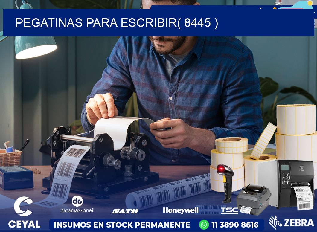 PEGATINAS PARA ESCRIBIR( 8445 )