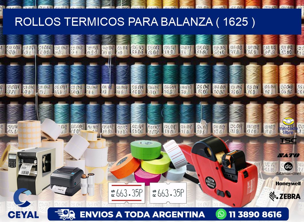 ROLLOS TERMICOS PARA BALANZA ( 1625 )