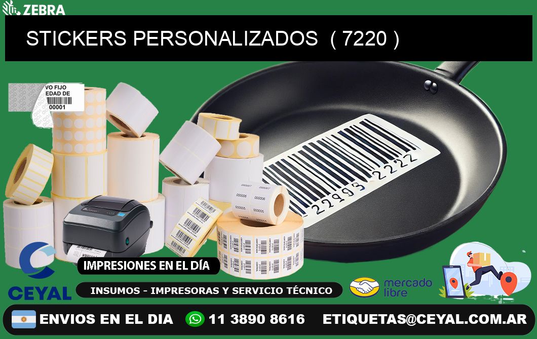STICKERS PERSONALIZADOS ( 7220 )