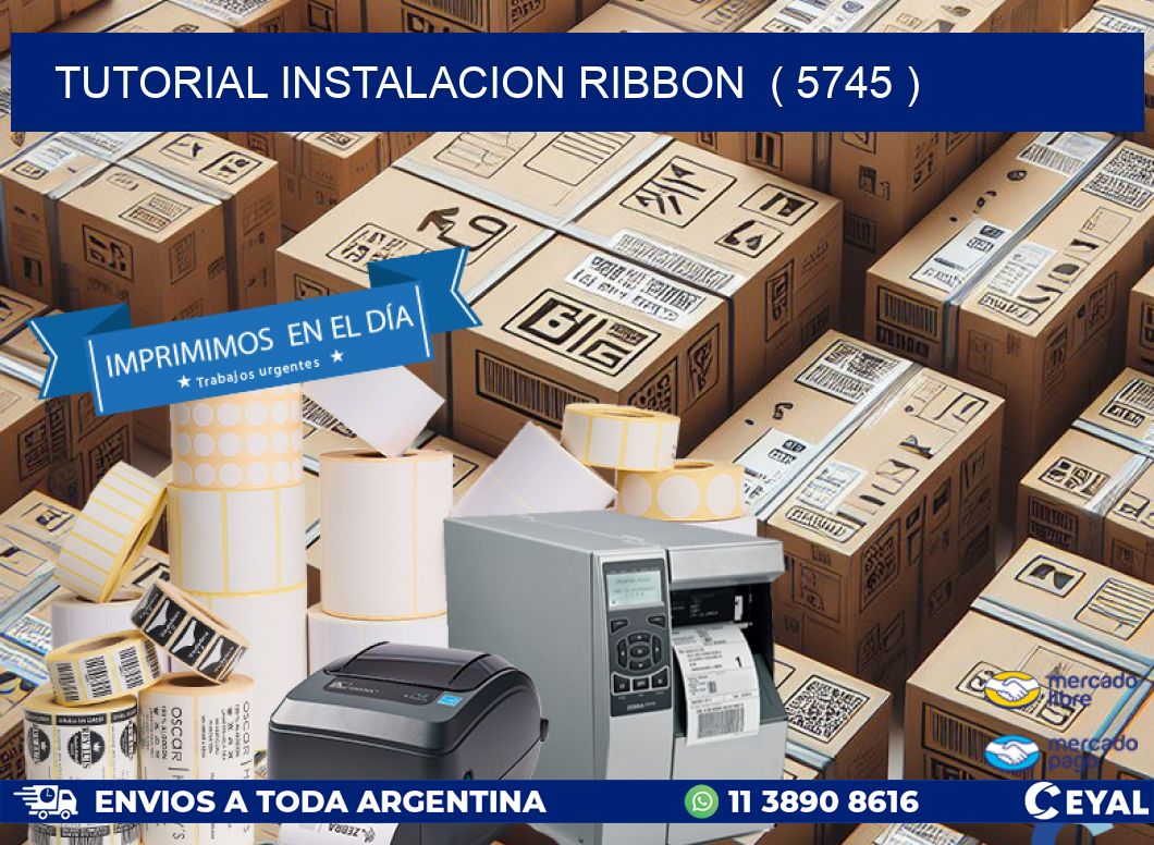 TUTORIAL INSTALACION RIBBON  ( 5745 )