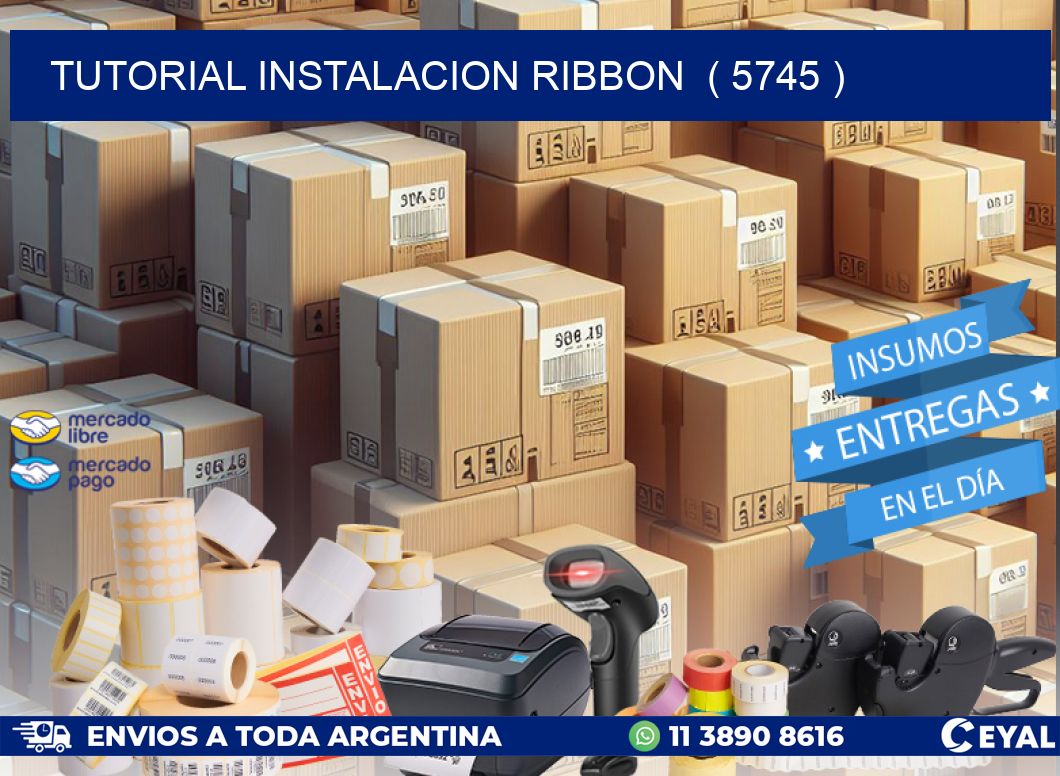 TUTORIAL INSTALACION RIBBON  ( 5745 )