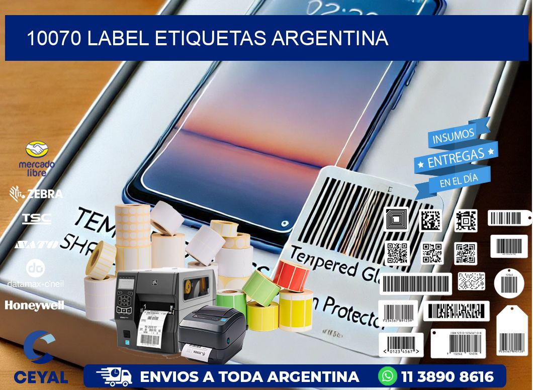 10070 LABEL ETIQUETAS ARGENTINA