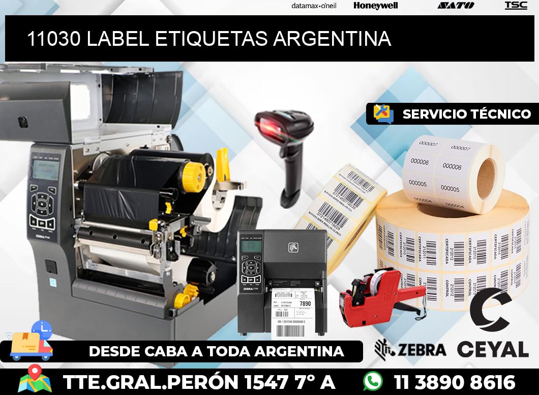11030 LABEL ETIQUETAS ARGENTINA
