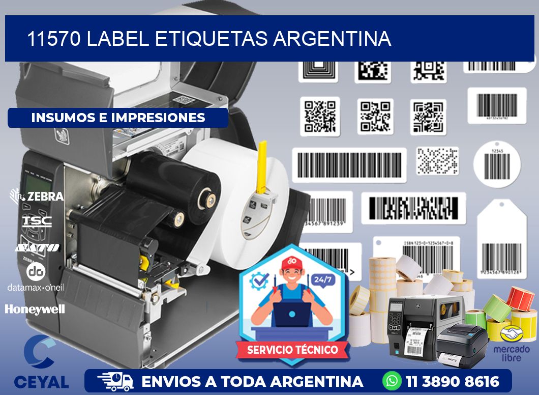 11570 LABEL ETIQUETAS ARGENTINA